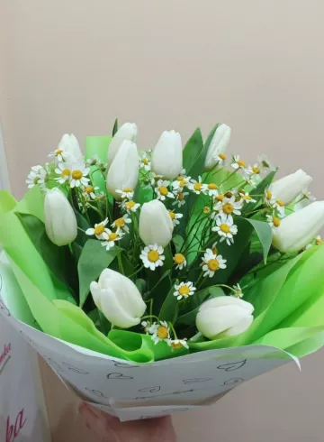 Букет «Свежесть весны» от интернет-магазина цветов в 