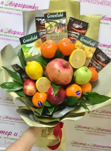 Букет «Фруктовый чай» от интернет-магазина цветов в 