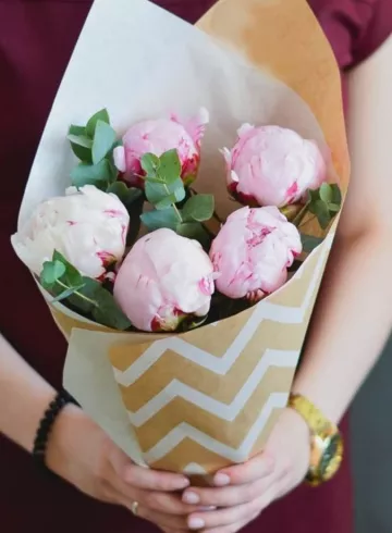 Букет &laquo;Нежное прикосновение&raquo; от интернет-магазина цветов в 