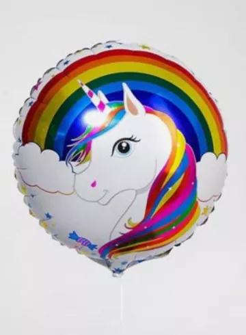 Фольгированный шар с гелием &laquo;Волшебный единорог&raquo; от интернет-магазина цветов в 