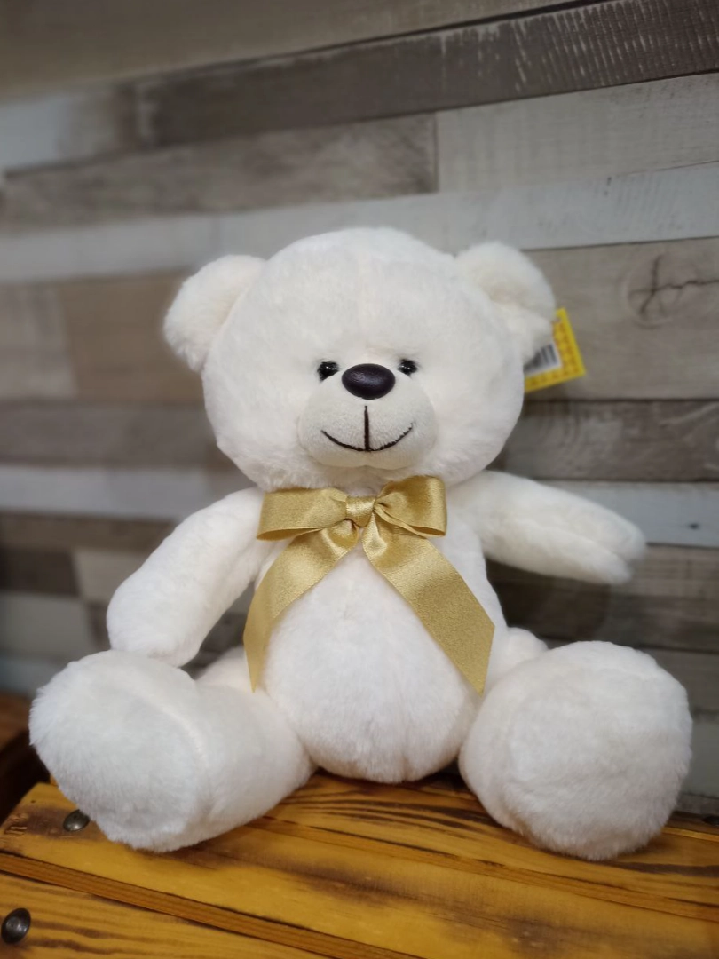 Мягкая игрушка «Мишка с бантом» от интернет-магазина цветов в 