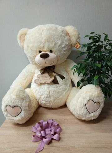 Мягкая игрушка «Очаровательный медведь» от интернет-магазина цветов в 
