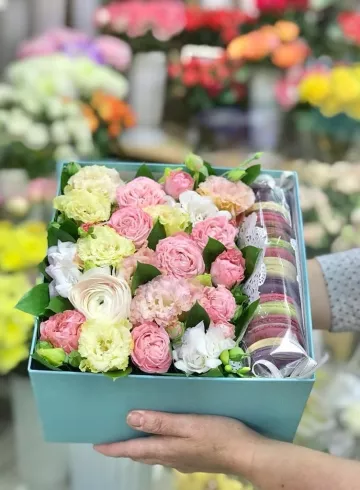 Композиция  «Мечты о тебе» от интернет-магазина цветов в 