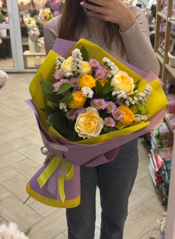 Букет «Солнце» от интернет-магазина цветов в 