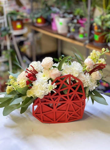 Композиция «Тайное послание» от интернет-магазина цветов в 