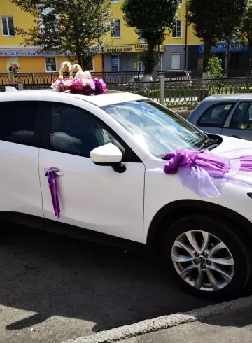 Оформление автомобиля  «Свадебная мечта» от интернет-магазина цветов в 