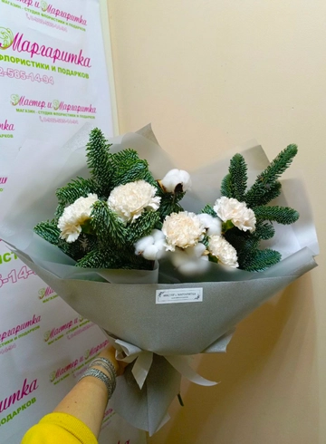 Букет &laquo;Снежная королева&raquo; от интернет-магазина цветов в 