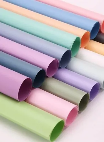 Пленка цветная матовая от интернет-магазина цветов в 