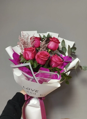 Букет «Розовый пунш» от интернет-магазина цветов в 