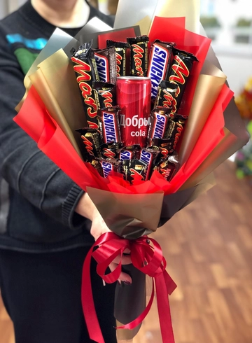 Сладкий букет «Добрый» от интернет-магазина цветов в 