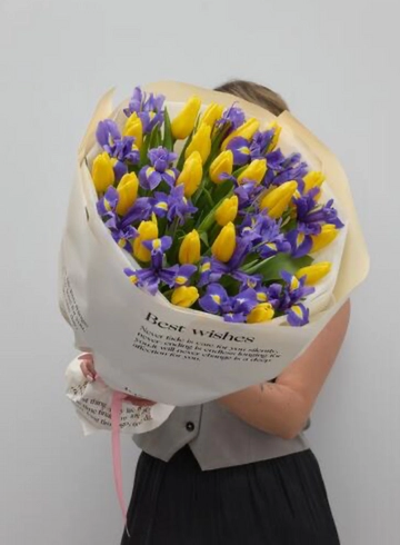 Букет «Буллет » от интернет-магазина цветов в 