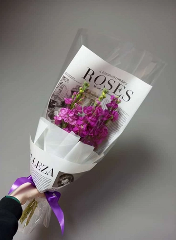 Букет из маттиолы «Ароматный» от интернет-магазина цветов в 