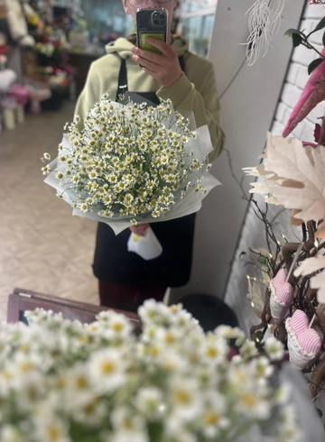 Букет ромашек «Полюшко» от интернет-магазина цветов в 