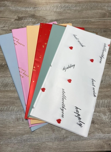 Упаковка листовая в ассортименте от интернет-магазина цветов в 