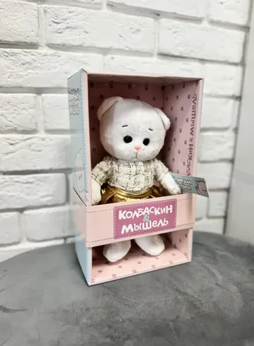 Мягкая игрушка &laquo;Мышель&raquo; от интернет-магазина цветов в 